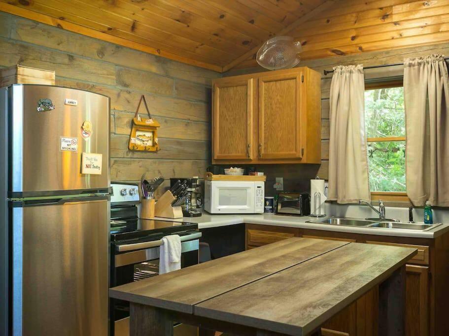 גטלינבורג The Fishing Hole Cabin - Sage Vacations מראה חיצוני תמונה